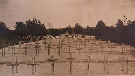 Aspect du cimetière russe dans les années Vingt