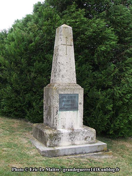 La Nécropole Nationale de Souain 28e Brigade - Monument aux morts du 60e RI