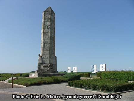 Le monument des Basques - Vue générale du site