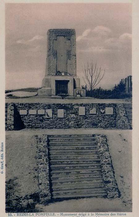 Monument de La Pompelle - Carte postale