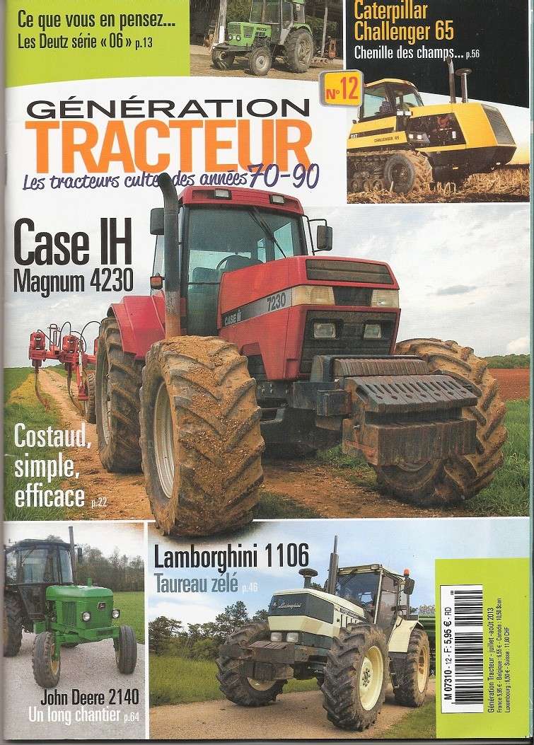 Génération Tracteur n°70  Tractorama & Génération Tracteur