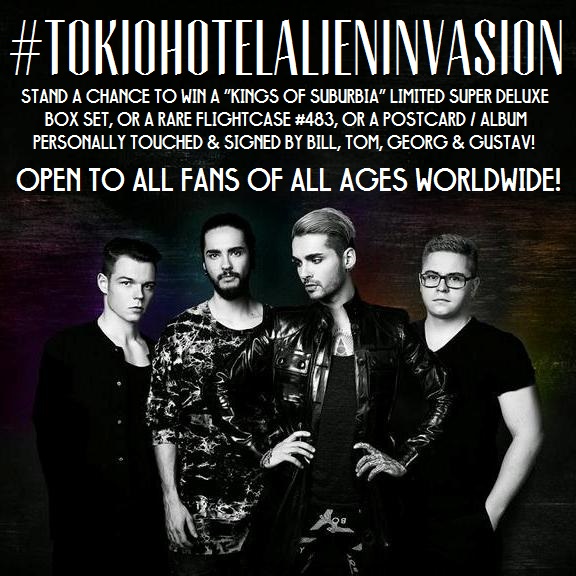 #TokioHotelAliensInvasion