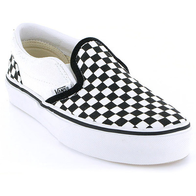 vans a carreaux multicolore