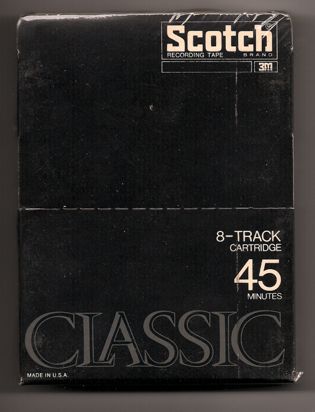 Two (2)Maxell LN 8T-90 Blank 8 Track Cartridge Tapes- sealed