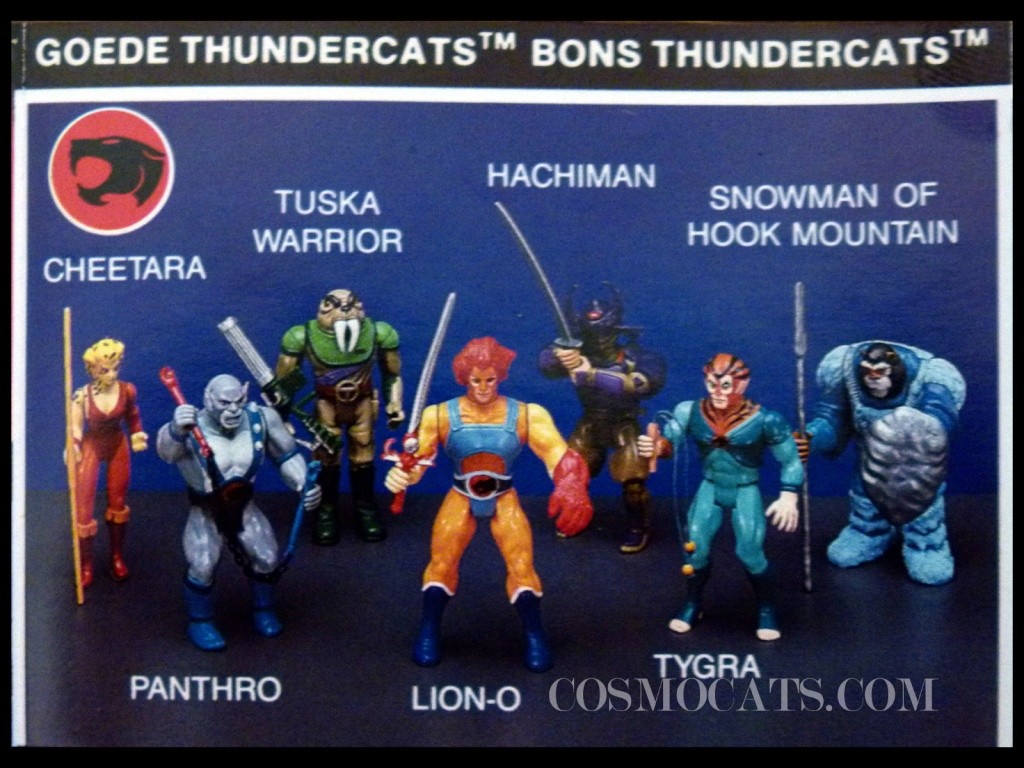 1985 Kidworks Thundercats Tuska Mini Figure 3 Inch MOC Sealed Carded FREESHIP 