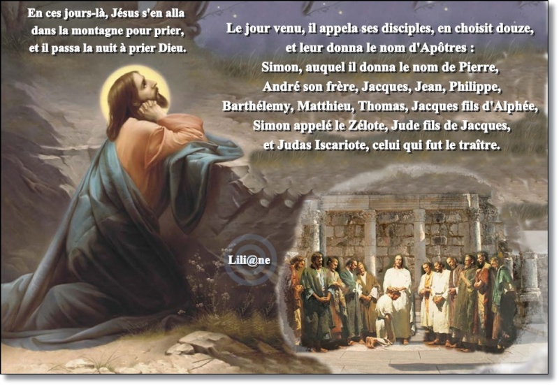saint luc chapitre 6 12 19