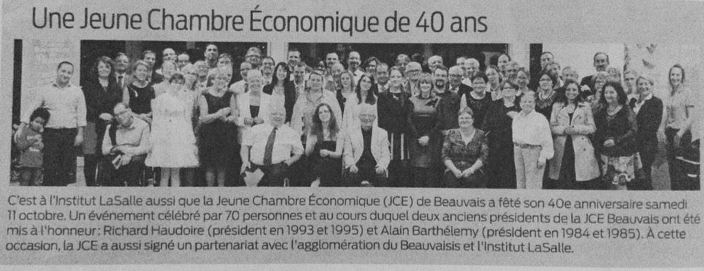 La JCE-Beauvais fête ses 40 ans