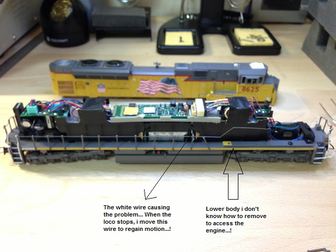 SD70 openned
