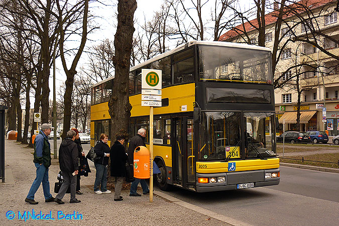 HANNEN ALT DOPPELDECKER de Büssing bus Berlino BVG trasporti urbani omnibus h0 å 