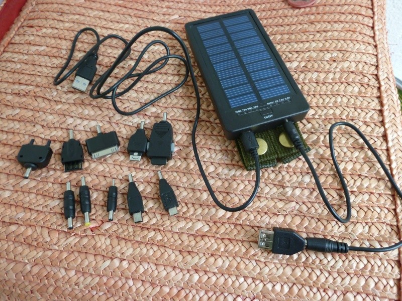 chargeur solaire portable lidl