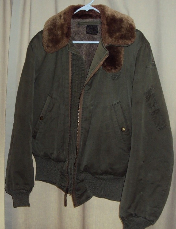 Korean war B15 painted jacket - FLIGHT CLOTHING - U.S. Militaria Forum