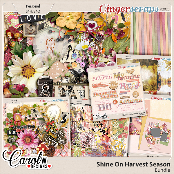 1118 *NEW*-Shine On Harvest Season from CarolW Designs