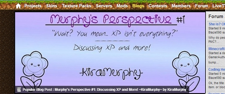 Murphy&#039;s Perspective #1: Discussing XP and More! =KiraMurphy=