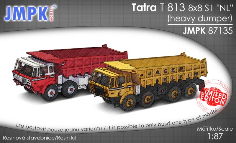 *NEU* Plastikbausatz Tatra T-813 Container 8x8,Pritsche SDV 1/87 HO 